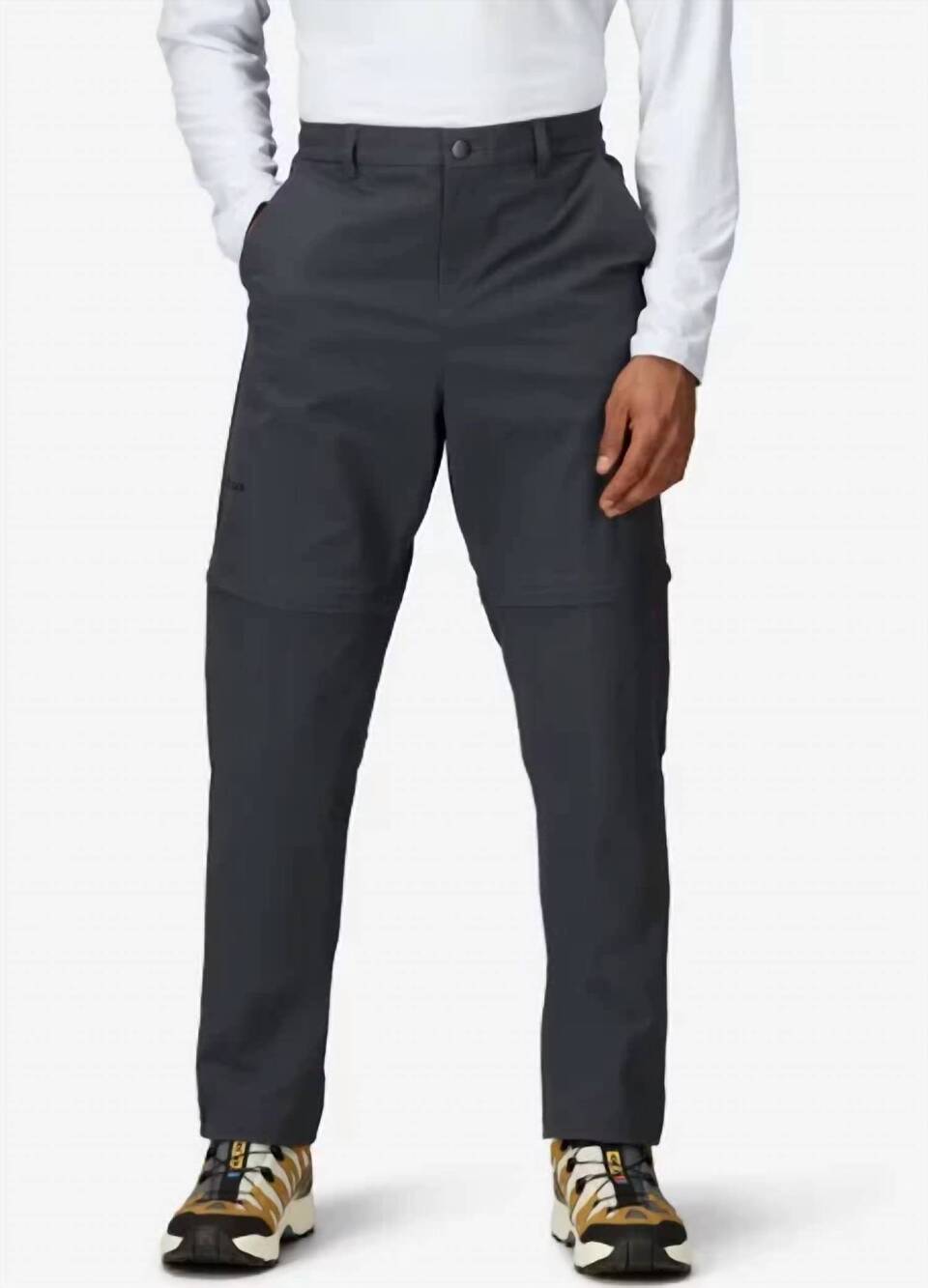 NEW MARMOT men's arch rock convertible pants in dark steel